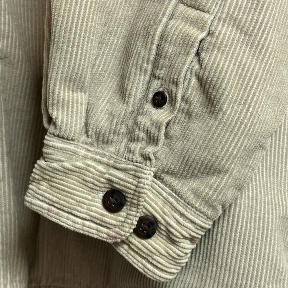 Wolverine Boots And Gear Mens XXL Corduroy Fleece Lined Shirt Jacket Tan Shaket - Picture 9 of 13